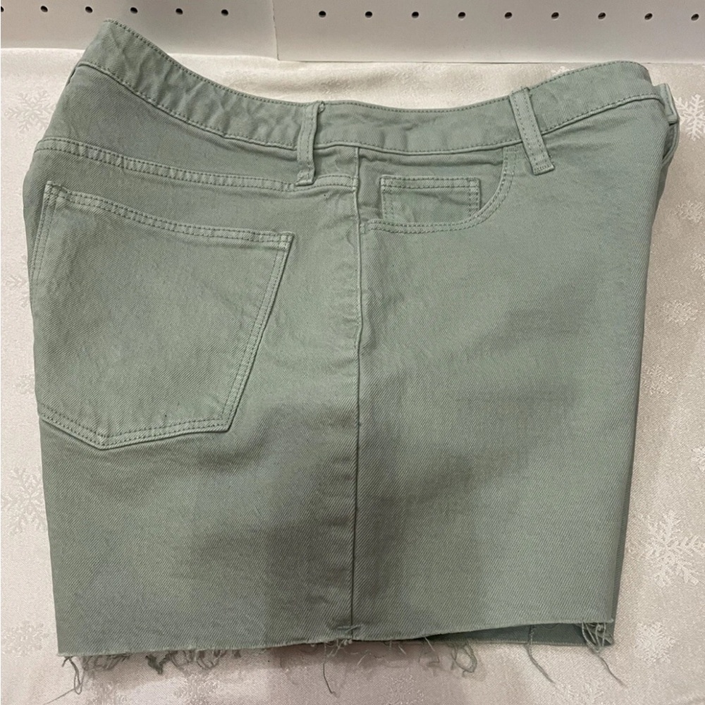 Universal Thread Sage Green Denim Short